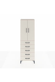 Arges Dolap 3 Raflı 5 Çekmeceli 2 Kapaklı 60x30x182 Aytaşı-Aytaşı