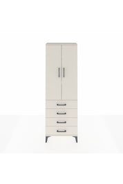 Arges Dolap 3 Raflı 4 Çekmeceli 2 Kapaklı 60x30x182 Aytaşı-Aytaşı