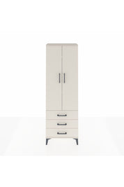 Arges Dolap 4 Raflı 3 Çekmeceli 2 Kapaklı 60x30x182 Aytaşı-Aytaşı