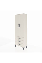 Arges Dolap 4 Raflı 3 Çekmeceli 2 Kapaklı 60x30x182 Aytaşı-Aytaşı