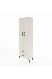 Arges Dolap 5 Raflı 2 Çekmeceli 2 Kapaklı 60x30x182 Aytaşı-Aytaşı