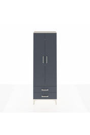 Arges Dolap 5 Raflı 2 Çekmeceli 2 Kapaklı 60x30x182 Aytaşı-Antrasit