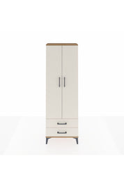 Arges Dolap 5 Raflı 2 Çekmeceli 2 Kapaklı 60x30x182 Çam-Aytaşı