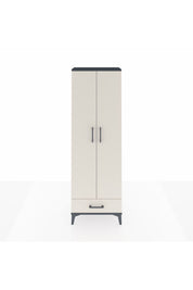 Arges Dolap 5 Raflı Tek Çekmeceli 2 Kapaklı 60x30x182 - S23M008V4A