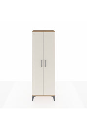 Arges Dolap 4 Raflı 2 Kapaklı 60x30x182 Çam-Aytaşı