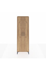 Arges Dolap 4 Raflı 2 Kapaklı 60x30x182 Çam-Çam