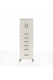 Arges Dolap 2 Raflı 6 Çekmeceli 2 Kapaklı 60x30x182 Aytaşı-Aytaşı