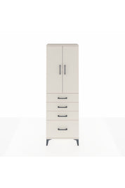 Arges Dolap 2 Raflı 4 Çekmeceli 2 Kapaklı 60x30x182 - S23M013V1A