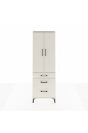 Arges Dolap 4 Raflı 3 Çekmeceli 2 Kapaklı 60x30x182 Aytaşı-Aytaşı