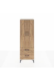 Arges Dolap 4 Raflı 2 Çekmeceli 2 Kapaklı 60x30x182 Aytaşı-Çam