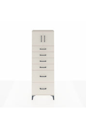 Arges Dolap Tek Raflı 6 Çekmeceli 2 Kapaklı 60x30x182 Aytaşı-Aytaşı