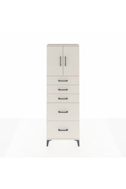 Arges Dolap 2 Raflı 5 Çekmeceli 2 Kapaklı 60x30x182 Aytaşı-Aytaşı