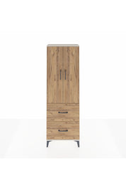 Arges Dolap 3 Raflı 2 Çekmeceli 2 Kapaklı 60x30x182 Aytaşı-Çam