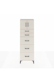 Arges Dolap Tek Raflı 5 Çekmeceli 2 Kapaklı 60x30x182 Aytaşı-Aytaşı