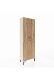 Arges Dolap Tek Raflı 2 Kapaklı Tek Askılı 60x30x182 - S23M031V3A