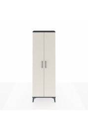 Arges Dolap Tek Raflı 2 Kapaklı Tek Askılı 60x30x182 - S23M031V4A