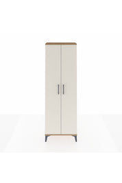 Arges Dolap Tek Raflı 2 Kapaklı Tek Askılı 60x30x182 - S23M031V7A