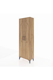 Arges Dolap Tek Raflı 2 Kapaklı Tek Askılı 60x30x182 - S23M031V9A