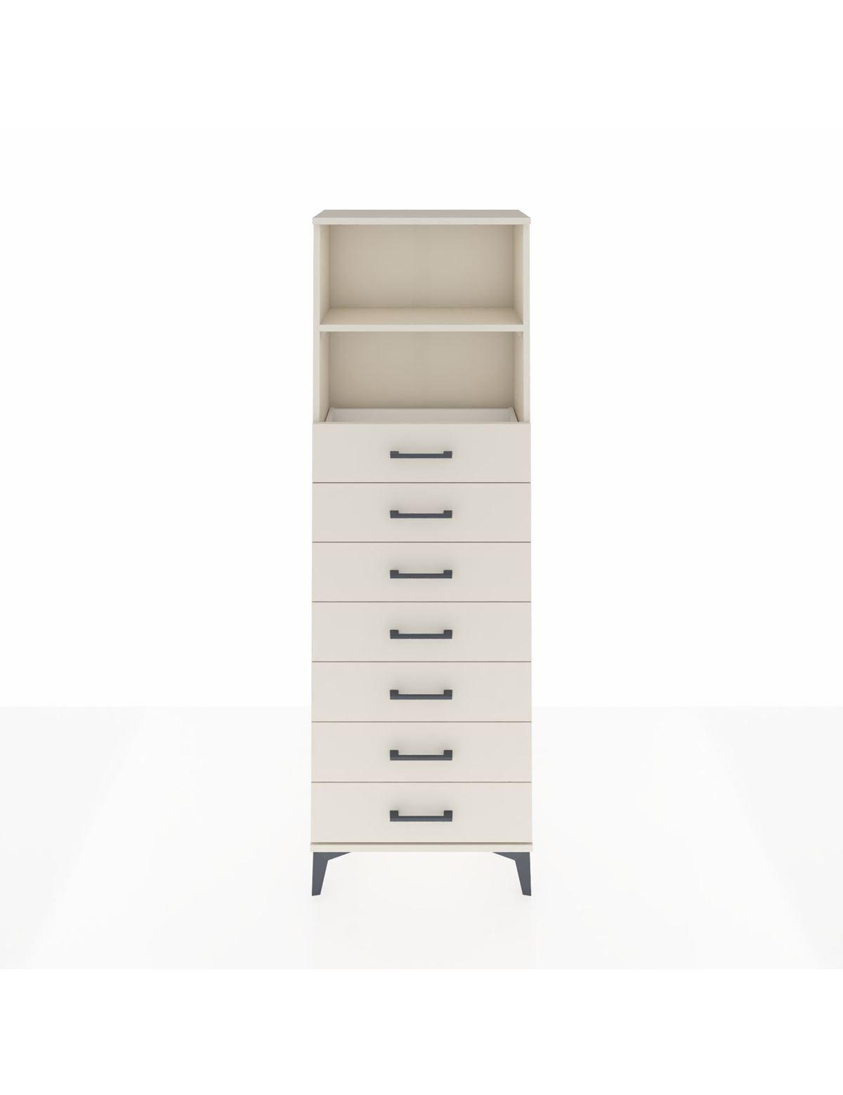 Arges Dolap 2 Raflı 7 Çekmeceli 60x30x182 Aytaşı-Aytaşı