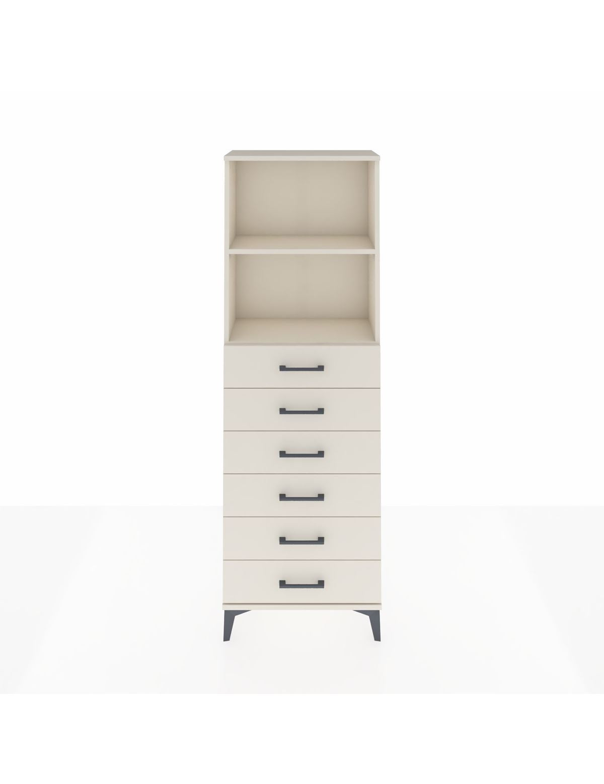 Arges Dolap 2 Raflı 6 Çekmeceli 60x30x182 Aytaşı-Aytaşı