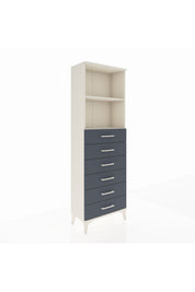 Arges Dolap 2 Raflı 6 Çekmeceli 60x30x182 - S23M034V2A