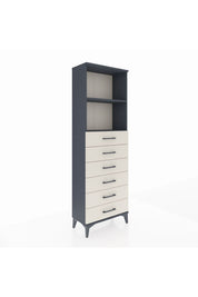 Arges Dolap 2 Raflı 6 Çekmeceli 60x30x182 - S23M034V4A