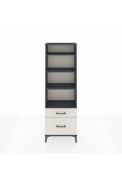 Arges Dolap 4 Raflı 2 Çekmeceli 60x30x182 Antrasit-Aytaşı