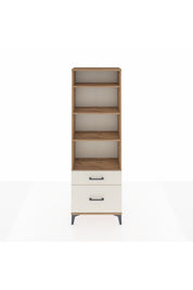 Arges Dolap 4 Raflı 2 Çekmeceli 60x30x182 Çam-Aytaşı