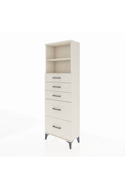 Arges Dolap 2 Raflı 5 Çekmeceli 60x30x182 Aytaşı-Aytaşı