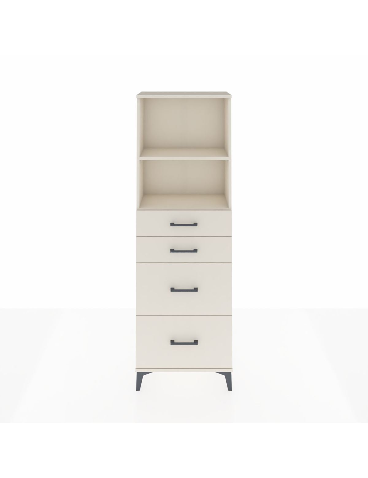 Arges Dolap 2 Raflı 4 Çekmeceli 60x30x182 Aytaşı-Aytaşı