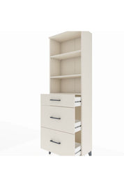 Arges Dolap 3 Raflı 3 Çekmeceli 60x30x182 Aytaşı-Aytaşı