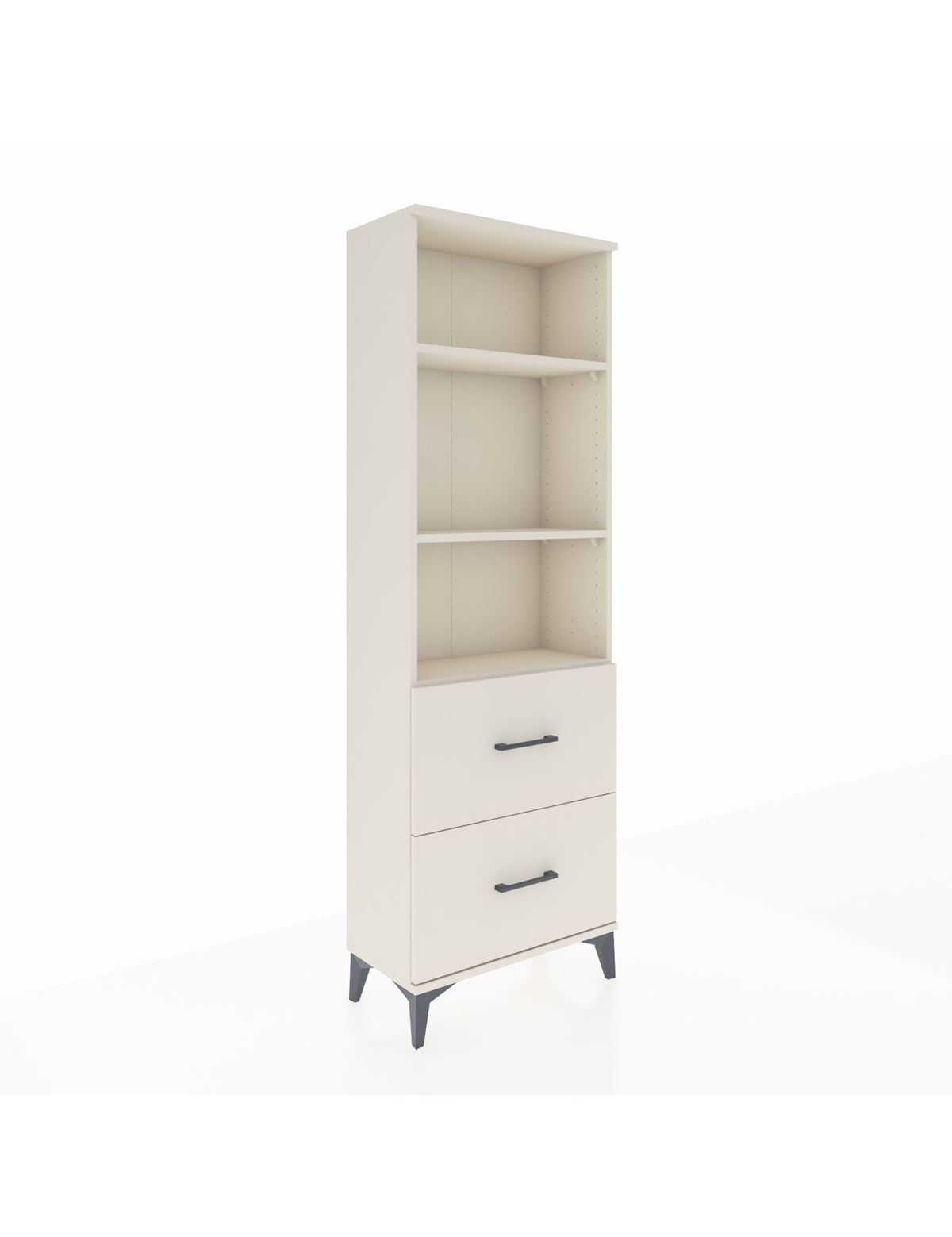 Arges Dolap 3 Raflı 2 Çekmeceli 60x30x182 Aytaşı-Aytaşı