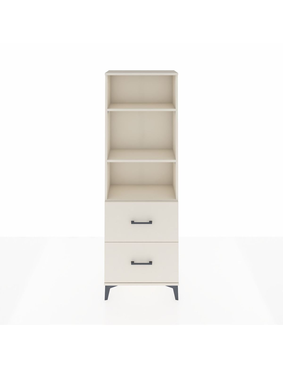 Arges Dolap 3 Raflı 2 Çekmeceli 60x30x182 Aytaşı-Aytaşı