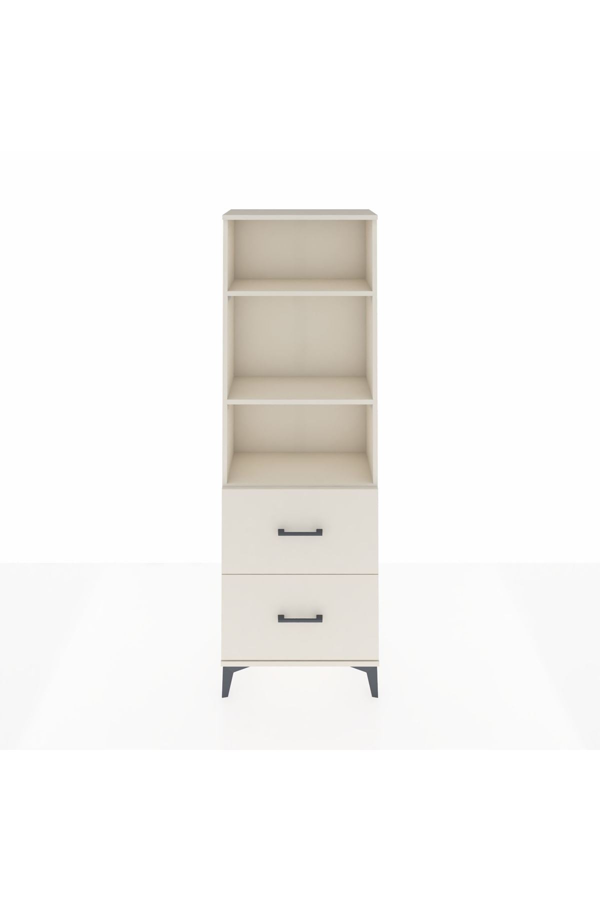 Arges Dolap 3 Raflı 2 Çekmeceli 60x30x182 Aytaşı-Aytaşı