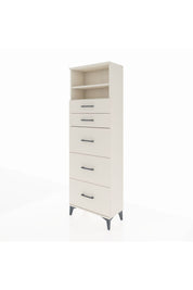 Arges Dolap 2 Raflı 5 Çekmeceli 60x30x182 Aytaşı-Aytaşı