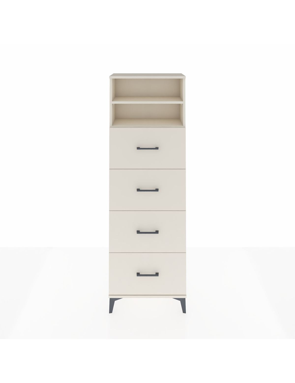 Arges Dolap 2 Raflı 4 Çekmeceli 60x30x182 Aytaşı-Aytaşı