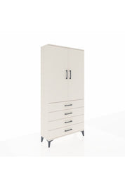 Arges Dolap 3 Raflı 4 Çekmeceli 2 Kapaklı 88x30x182 Aytaşı-Aytaşı