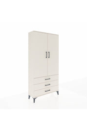 Arges Dolap 3 Raflı 3 Çekmeceli 2 Kapaklı 88x30x182 Aytaşı-Aytaşı