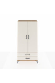 Arges Dolap 4 Raflı 2 Çekmeceli 2 Kapaklı 88x30x182 Çam-Aytaşı