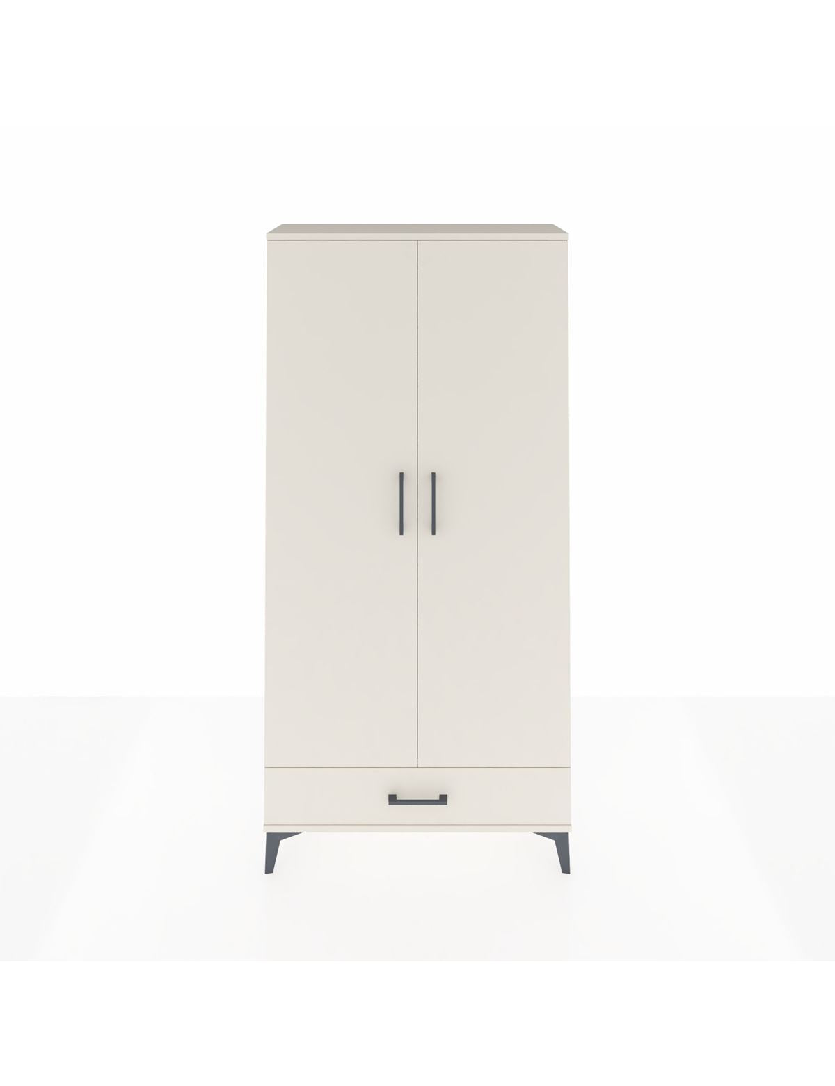 Arges Dolap 5 Raflı Tek Çekmeceli 2 Kapaklı 88x30x182 Aytaşı-Aytaşı