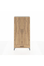 Arges Dolap 5 Raflı Tek Çekmeceli 2 Kapaklı 88x30x182 Aytaşı-Çam