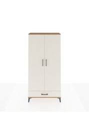 Arges Dolap 5 Raflı Tek Çekmeceli 2 Kapaklı 88x30x182 Çam-Aytaşı