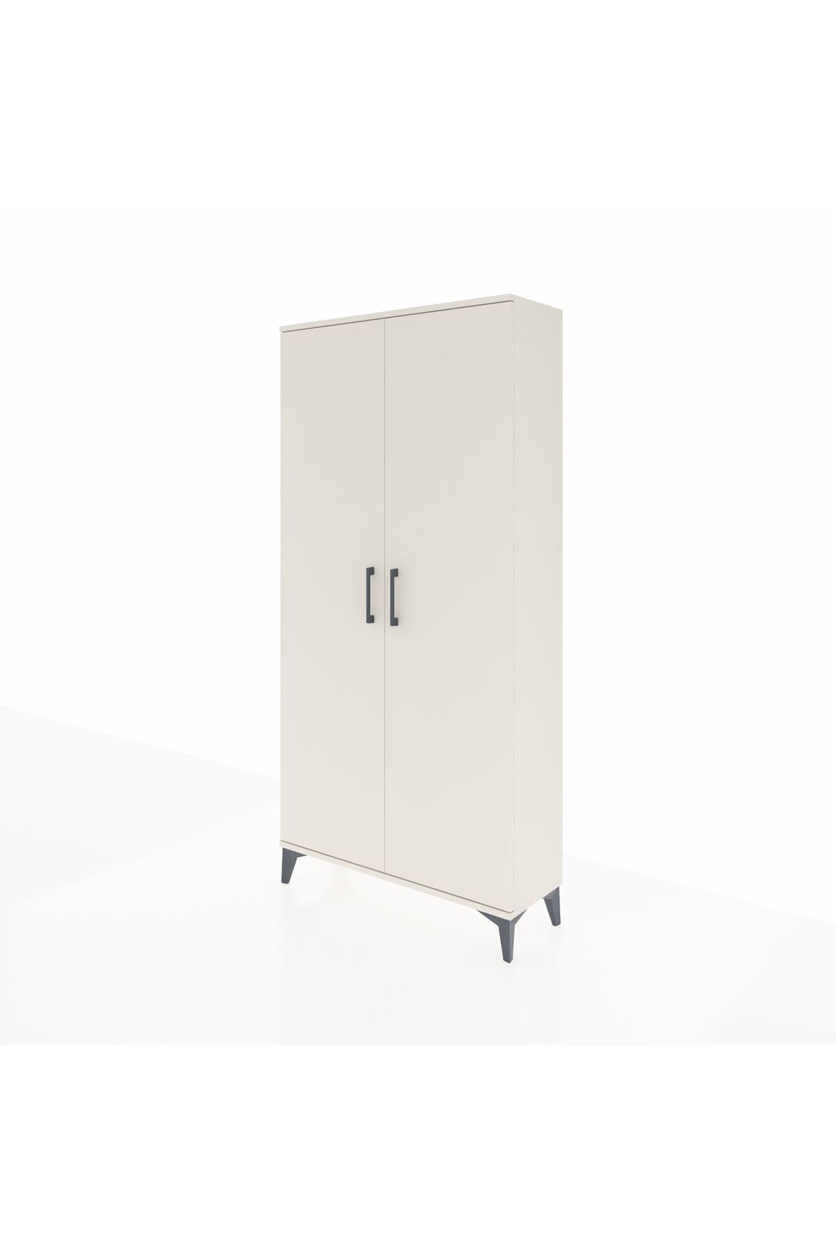 Arges Dolap 4 Raflı 2 Kapaklı 88x30x182 Aytaşı-Aytaşı