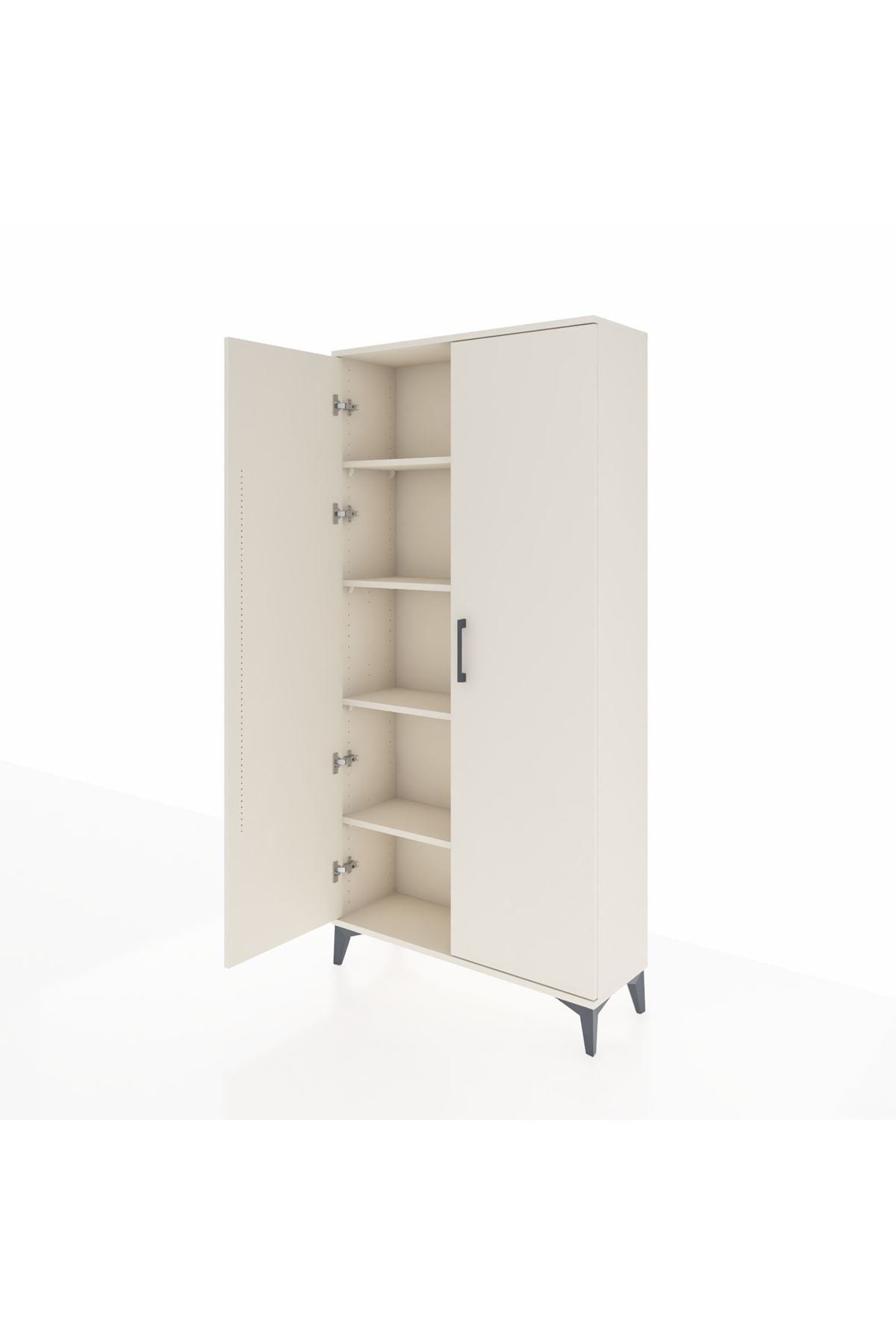 Arges Dolap 4 Raflı 2 Kapaklı 88x30x182 Aytaşı-Aytaşı