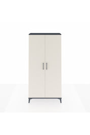 Arges Dolap 4 Raflı 2 Kapaklı 88x30x182 Antrasit-Aytaşı