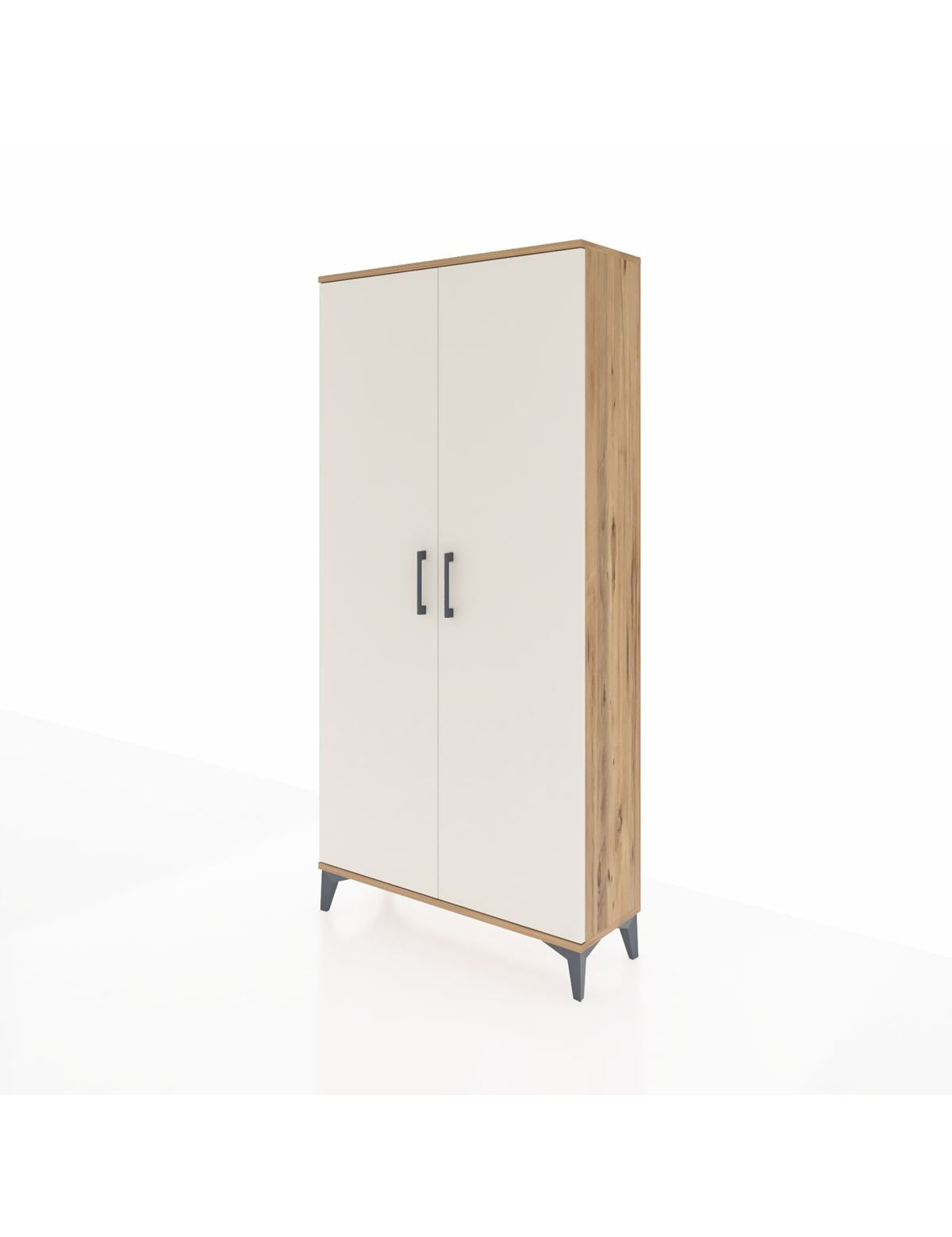 Arges Dolap 4 Raflı 2 Kapaklı 88x30x182 - S24M009V7A