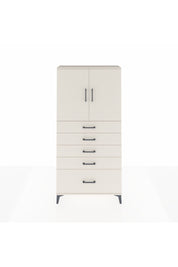 Arges Dolap 2 Raflı 5 Çekmeceli 2 Kapaklı 88x30x182 Aytaşı-Aytaşı