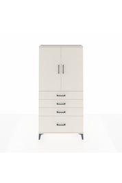 Arges Dolap 3 Raflı 4 Çekmeceli 2 Kapaklı 88x30x182 Aytaşı-Aytaşı