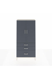 Arges Dolap 3 Raflı 3 Çekmeceli 2 Kapaklı 88x30x182 - S24M014V2A
