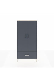 Arges Dolap 4 Raflı Tek Çekmeceli 2 Kapaklı 88x30x182 Aytaşı-Antrasit